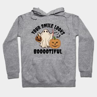 Retro Dental Halloween Funny Dental Hygienist Assistant Tech Halloween Hoodie